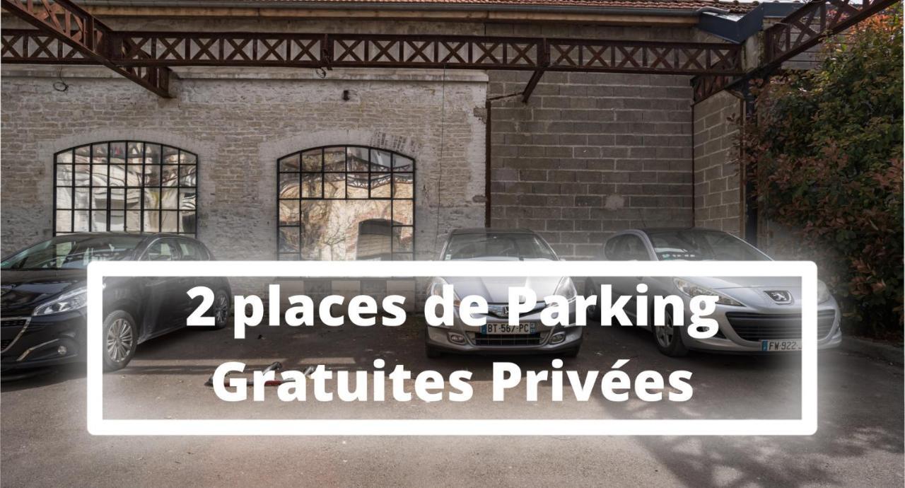Loft Courtalon - Haut Standing - Patio - Parking Prives Apartment Troyes Exterior photo