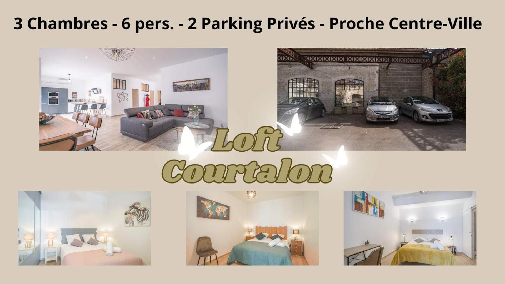 Loft Courtalon - Haut Standing - Patio - Parking Prives Apartment Troyes Exterior photo
